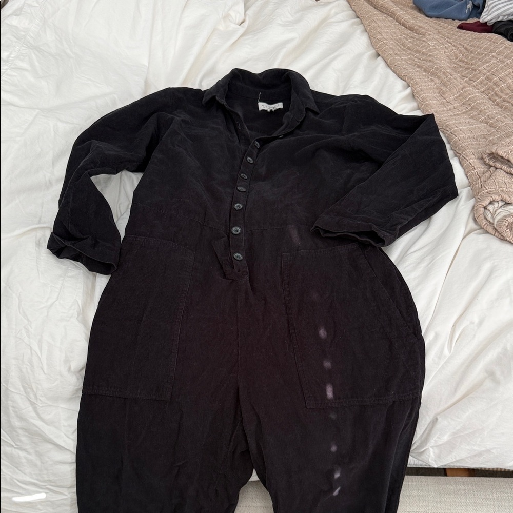 Velvet by Graham & Spencer Black Jumpsuit